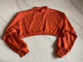 Crop top megztukas