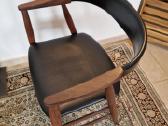 Vintažinė mid century autorinė tikmedžio kėdė - nuotraukos Nr. 4