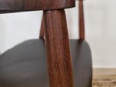 Vintažinė mid century autorinė tikmedžio kėdė - nuotraukos Nr. 12
