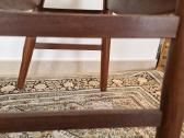 Vintažinė mid century autorinė tikmedžio kėdė - nuotraukos Nr. 14