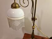 Vintažinė Mid Century Art Nouveau st.stalo lempa - nuotraukos Nr. 10
