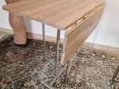 Vintažinis mid century sulankstomas stalas - nuotraukos Nr. 7