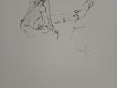 Leonor Fini graviūra 1972 m. Originalus parašas - nuotraukos Nr. 4