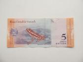 5 bolivares , Venesuela , 2018 - nuotraukos Nr. 2