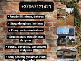 Sandeliukas sklype. stogai, fasadai, statybos darb - nuotraukos Nr. 2