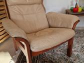 Vintažiniai mid century odiniai foteliai - nuotraukos Nr. 13