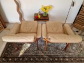 Vintažiniai mid century odiniai foteliai - nuotraukos Nr. 22