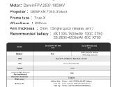 Nauji Darwin129 Fpv dronai 7" GPS long range - nuotraukos Nr. 7