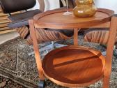 Vintažinis mid century tikmedžio staliukas - nuotraukos Nr. 27