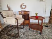 Vintažinis mid century tikmedžio staliukas - nuotraukos Nr. 29