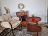 Vintažinis mid century tikmedžio staliukas - nuotraukos Nr. 30