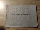 Mokinio bilietas 1977