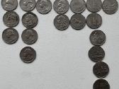 Ketvirčiai dolerių 67 vnt 1965 -2013 m - nuotraukos Nr. 3