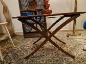 Vintažinis mid century raudonmedžio staliukas - nuotraukos Nr. 10