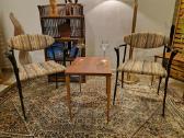 Vintažinės mid century autorinės kėdės - nuotraukos Nr. 32