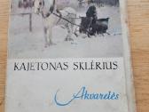 Kajetono Sklėriaus akvarelės 16 atvirukų
