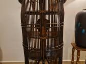 Vintažinė mid century ratango etažerė - nuotraukos Nr. 11