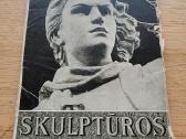1958m.atvirukų komplektas "Skulptūros darbai"