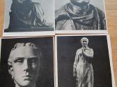 1958m.atvirukų komplektas "Skulptūros darbai" - nuotraukos Nr. 2