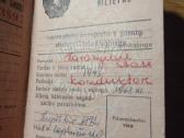 Profsąjungos pažymėjimas 1968 Kupiškio Atk - nuotraukos Nr. 2