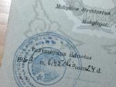 Aštuonmečio mokslo pažymjimas 1963 Vilnius - nuotraukos Nr. 4