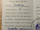 Deputato išrinkimo pažymėjimas 1950 Kavarskas - nuotraukos Nr. 2