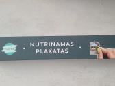 Nutrinamas plakatas Aplankyk Lietuvoje su rėmeliu