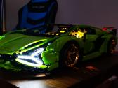 Lego technic Lamborghini Sian (42115) kopija - nuotraukos Nr. 3
