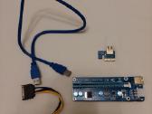 Pcie card riser Pci-e 1x- 16 x Usb 3.0