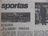 Kauno Žalgiris laikraščių iškarpos - nuotraukos Nr. 4