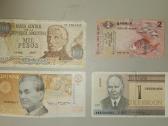 Banknotai Šri Lankos, Argentinos, Estijos