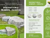Parduodami dekoratyviniai akmenys - dangčiai - nuotraukos Nr. 4