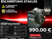 Automatinės balansavimo staklės su lazeriu