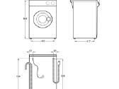 Aeg L5cb32330 Mini skalbyklė 3kg D - nuotraukos Nr. 5