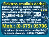 Elektrikas į namus: Vilniuje, ir Vilniaus raj