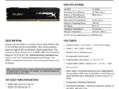 RAM atmintis Kingston Hyperx Ddr3-1600 4 GB - nuotraukos Nr. 3