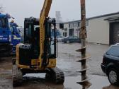 Žemės kasimo darbai mini ekskavatorium 3.8t - nuotraukos Nr. 2