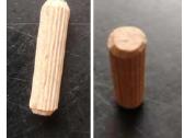 17 Baldiniai kaiščiai.ilgis 3.5cm,koto plotis 8mm