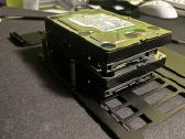 3.5 dual HDD bracket 120mm fan mount - nuotraukos Nr. 3