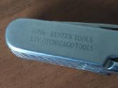 Pocket knive ( knife ) " John Benzen tools " - nuotraukos Nr. 4