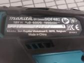 Makita suktukas Ddf 487, baterija, pakrovėjas - nuotraukos Nr. 14