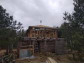 Medinių karkasinių ir Sip skydų namų statyba - nuotraukos Nr. 16