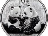 Kinija Panda serijos monetos senesnių metų