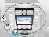 Subaru Impreza Forester 2012-18 Android multimedia - nuotraukos Nr. 11