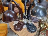 Vintažinės mid century bakelitinės stalo lempos - nuotraukos Nr. 7