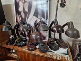 Vintažinės mid century bakelitinės stalo lempos - nuotraukos Nr. 14