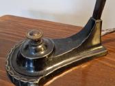 Vintažinė Art Nouveau žalvarinė stalo lempa - nuotraukos Nr. 4