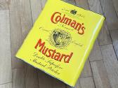Senovinis Colmans Mustard skardinė - dekoracija