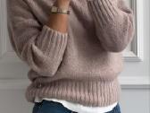 Naujas Megztinis Beige spalvos