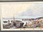 (Drobė, aliejus), 43.5x73.5 см. kaina 40 eurų - nuotraukos Nr. 2